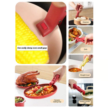 🔥Final 6 Hours: 🙌Multi-Purpose Anti-Scald Bowl Holder Clip for Kitchen