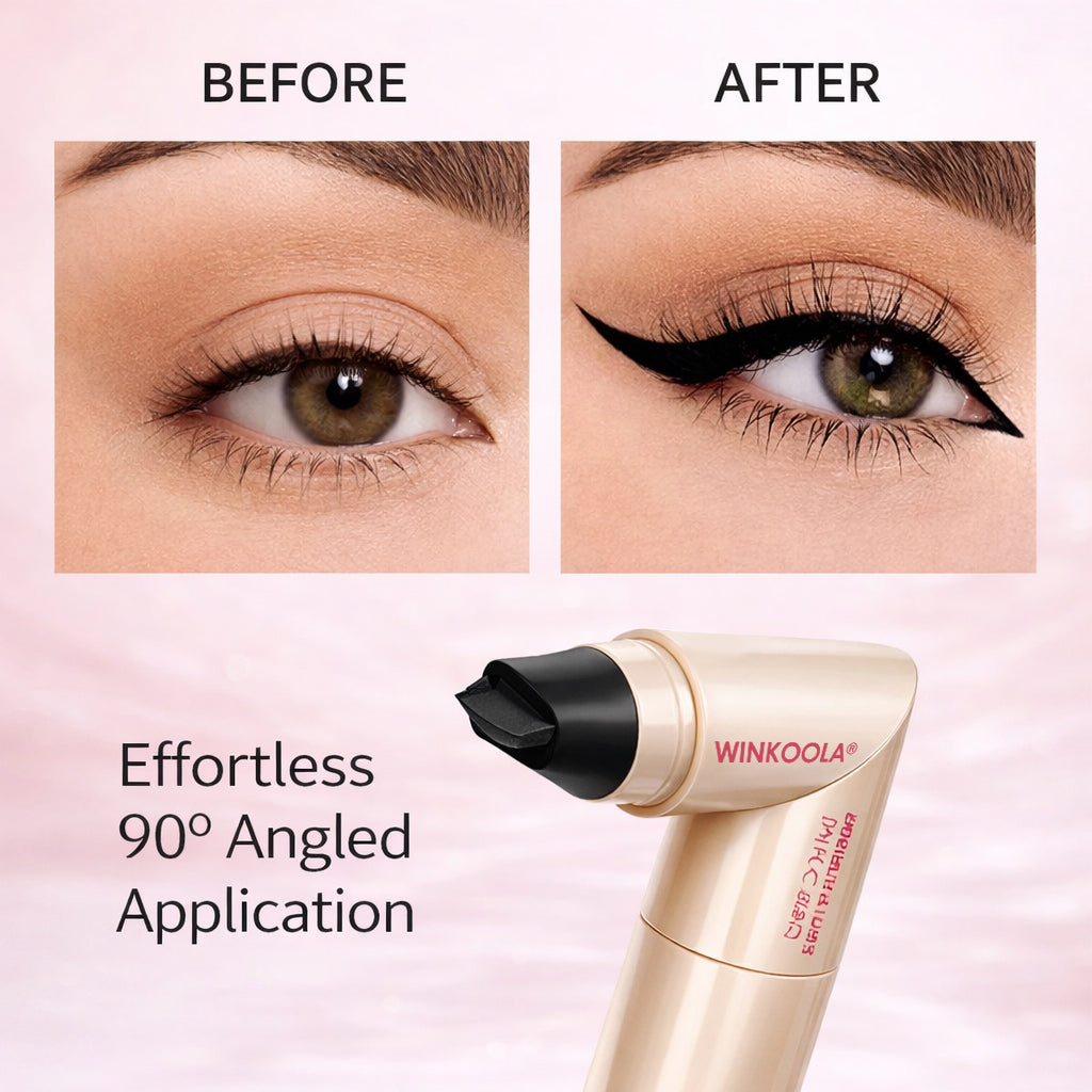 👁️💦Perfect Winged Eyeliner in 3 Seconds - Stamp. Line. Done. No skills needed.