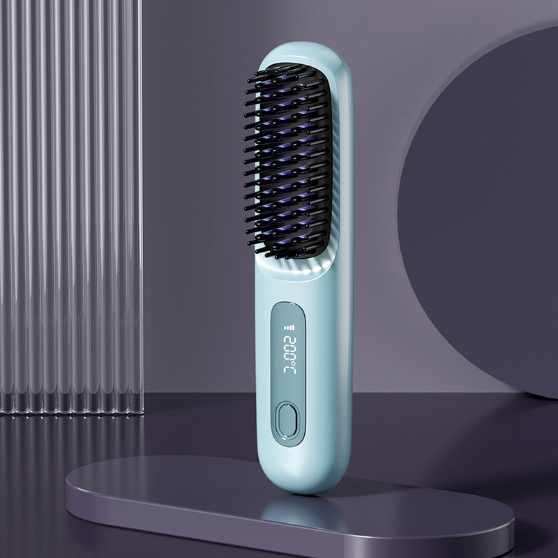 🪮⚡The First Smart Styling Brush for Short Hair – Precise, Safe & Effortless