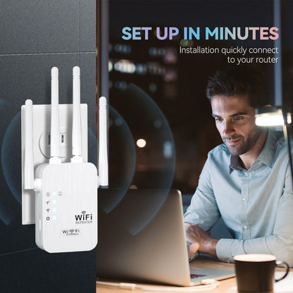 📶⚡ 2025 Strongest 6-Antenna WiFi Extender