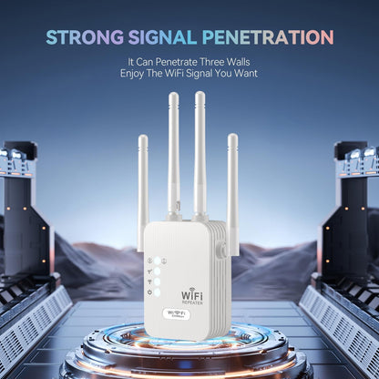 📶⚡ 2025 Strongest 6-Antenna WiFi Extender