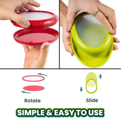 🍅Loftpromo® Silicone Fruit Vegetable Storage Box – Keep Produce Fresh Longer