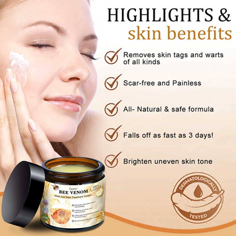🌿🐝Turonu™ Bee Venom Advanced Skin Repair Cream（✅ Meets BAD standards）