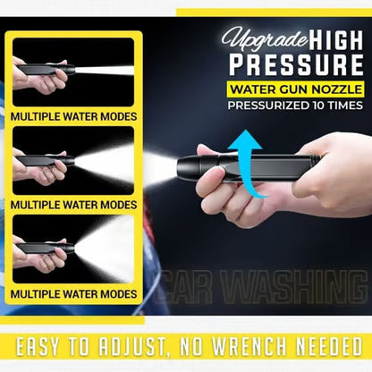 🔥LAST DAY 49% OFF - 🏠🚗High Pressure Car Wash Water Gun - All-in-One Kit with Power Booster Nozzle⚡