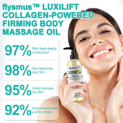 flysmus™ Collagen-Powered Firming Body Massage Oil(👩‍⚕️Targets Stretch Marks & Cellulite)