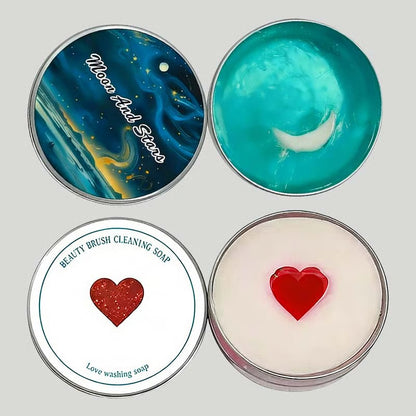 🖌️🫧Say Goodbye to Bacteria – Makeup Brush Cleaner Soap - ➡️Stop Scrubbing Start Swirling