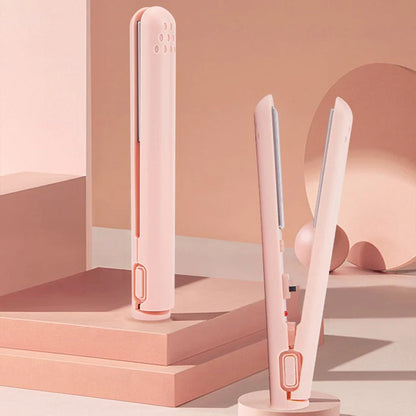 🎒🪮  The First Mini USB 2-in-1 Hair Styler – Portable, Safe & Effortless