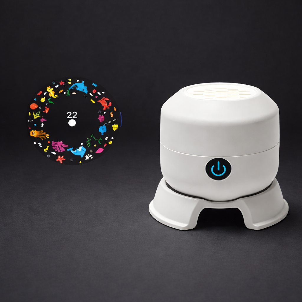 🎁❄️Dynamic Rotating LED Projector Light - The Perfect Soothing Bedtime Companion for Your Nursery