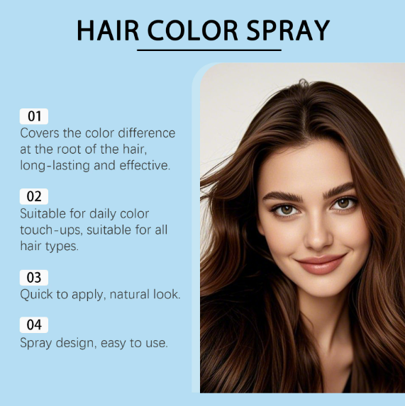✨ 40% Off Today | 💇‍♀️Temporary Root Touch-Up Spray - Instantly Fuller, Natural-Looking Hair 🌿