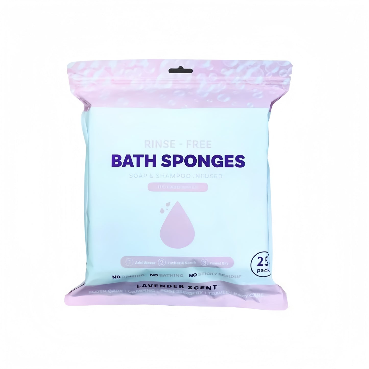 up🧼🫧Rinse-Free Bathing Wipes — Perfect for Elderly Care, Post-Surgery Recovery, Camping, Gym & Travel