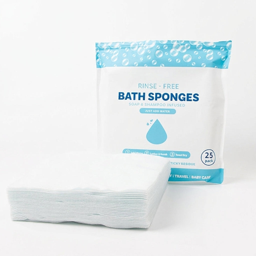 🧼🫧Rinse-Free Bathing Wipes — Perfect for Elderly Care, Post-Surgery Recovery, Camping, Gym & Travel