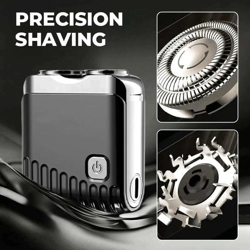 🔥🪒Mini Portable Electric Shaver – The Ultimate Travel Companion for a Smooth Shave Anywhere (Wet & Dry & USB-C)