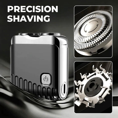 🔥🪒Mini Portable Electric Shaver – The Ultimate Travel Companion for a Smooth Shave Anywhere (Wet & Dry & USB-C)