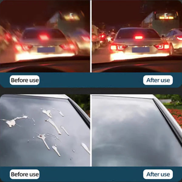 🚗✨ Car Glass Film Magic Cleaning Sponge – Effortlessly Removes Oil Film & Streaks for Crystal-Clear Visibility