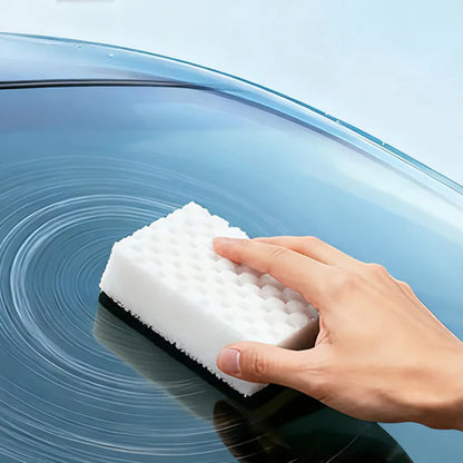 🚗✨ Car Glass Film Magic Cleaning Sponge – Effortlessly Removes Oil Film & Streaks for Crystal-Clear Visibility