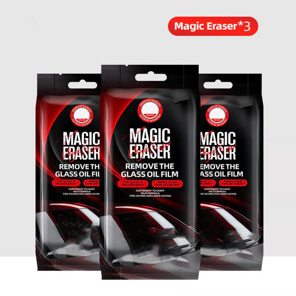 🚗✨ Car Glass Film Magic Cleaning Sponge – Effortlessly Removes Oil Film & Streaks for Crystal-Clear Visibility